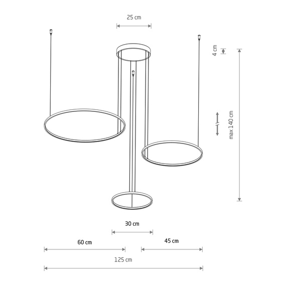 Lampa Wisząca Nowodvorski Circolo Led 11398