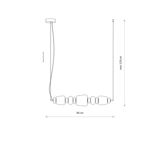 Lampa Wisząca Nowodvorski Ceramic Led 11699