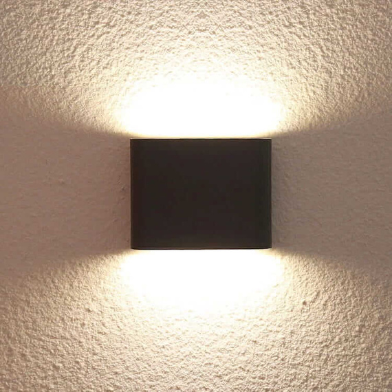 Light Prestige kinkiet zewnętrzny Sapri czarny IP54 LP-1556/1W BK