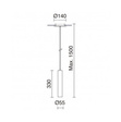 Tania 906C-G21X1A-37 Novolux Exo Zwis