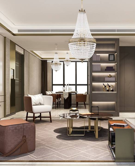 Kryształowa lampa wisząca Kutek Arezzo ARE-PL-8(P)400 Patyna