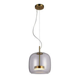 Italux PND-17760A-BRSS-CL Lampa wisząca Caste