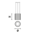 Lampa Wisząca Masiero Vegas S RD40