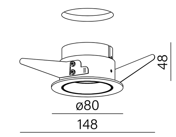 Aqform Putt 38015-M930-W1-00-13 Wpust biały