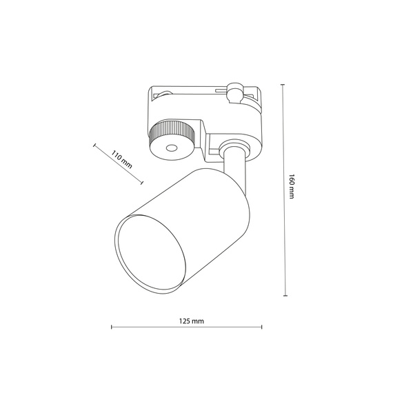 Lampa Do Szynoprzewodu TK Lighting Tracer 5685