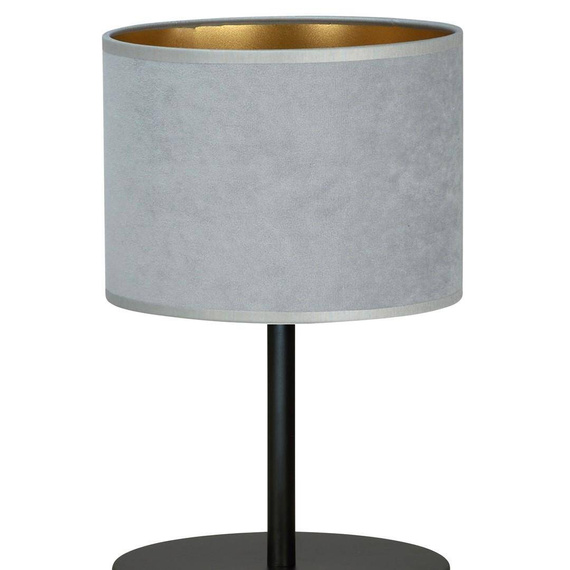 Lampka nocna HILDE LN1 BL GRAY czarny (1050/LN1) - Emibig