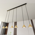 Lampa Wisząca Emibig Elit 6 Bl Gold (1329/6)