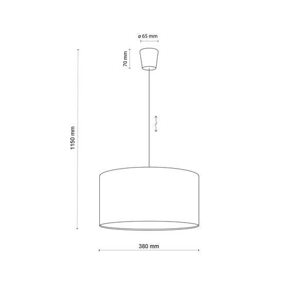 Żyrandol TK Lighting Rondo 3232