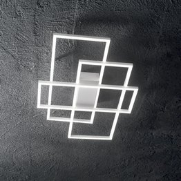Plafon geometryczny LED biały Ideal Lux Frame-1 PL