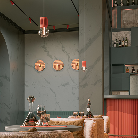 Lampa wisząca AQForm Triba 59915-0000-U8-PH-82