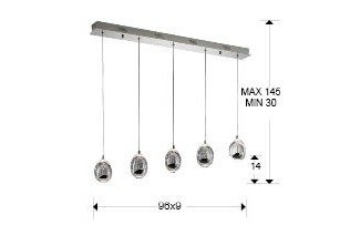 Schuller ROCIO 783618 Lampa Wisząca