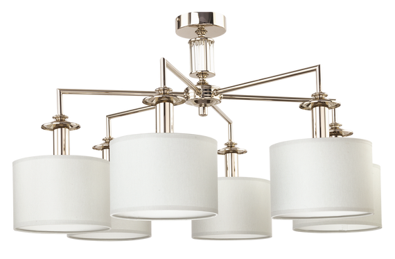 Plafon Kutek Mood Artu ART-PL-6(N) nikiel