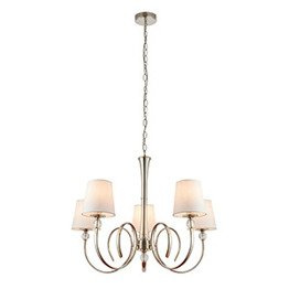 Lampa Wisząca Interiors Fabia & White Shades 74432