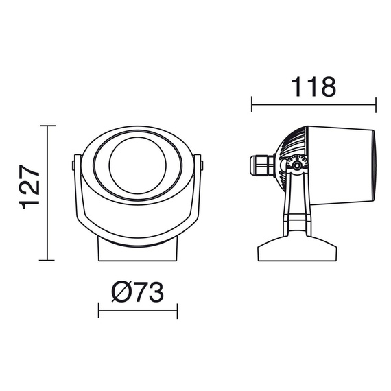 Naświetlacz Novolux Lulu 572A-G21X1A-02