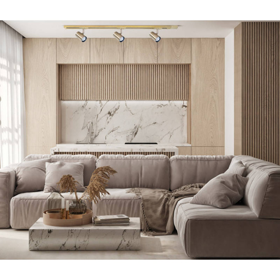 Oprawa sufitowa Italux Marvi TR Jazz AB 911398-3-AB-SET