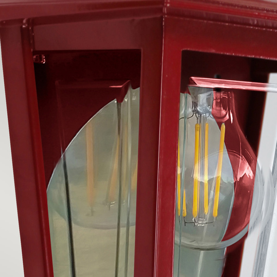 Oprawa Ścienna Elstead Lighting DECO-LANE7-RED