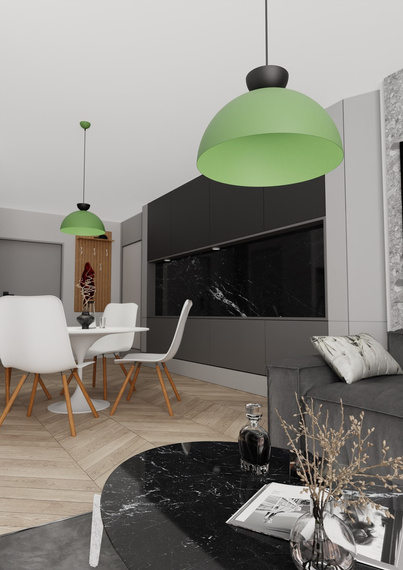 Lampa Wisząca Emibig Lunaro 1l Bl Green (1473/1L)