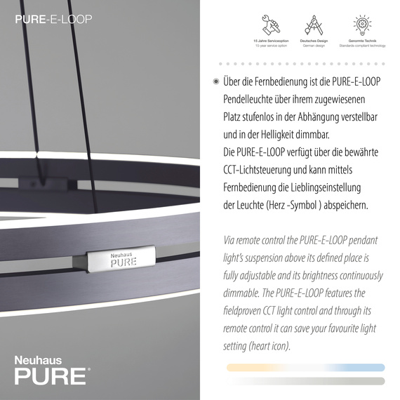 Lampa Wisząca Zuma Line Pure E-loop 003902-031684