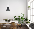Lampa Wisząca Italux Lavare Md-Hn82608-1-Bk+Wh