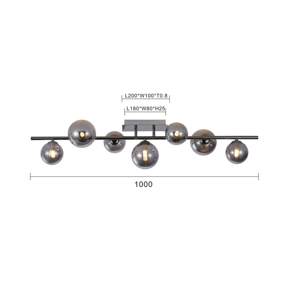 Lampa Sufitowa Aviano Sevilla 9214-0710