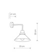 Lampa ścienna Nowodvorski Craft 9151