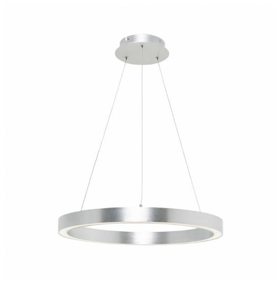 Lampa wisząca Zuma Line Carlo PL200910-500-SL Srebrna