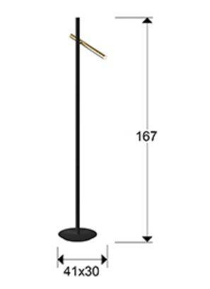 Lampa podłogowa Schuller Varas 373685