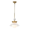 Lampa Wisząca Quintiesse Qn-Saucer-1P-M-Ab-Opal