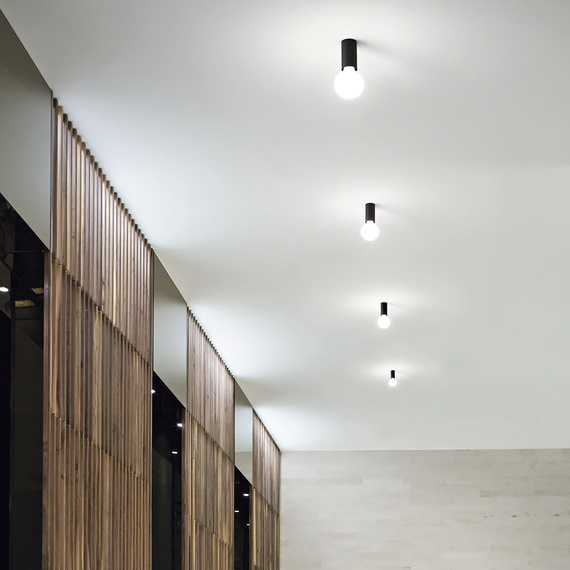 Lampa Sufitowa Ideal Lux Petit Pl1 Nero 232980
