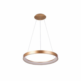 Lampa wisząca Italux Vico PND-53675-048RPC-GD-3KS4K Złota