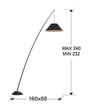 Lampa podłogowa Schuller Junco 425131