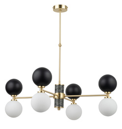 Kutek Erba Żyrandol ERB-ZW-4(ZM/5)CB