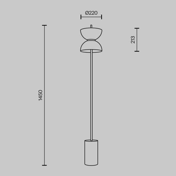 Maytoni Kyoto Lampa stojąca OD178FL-L11G3K