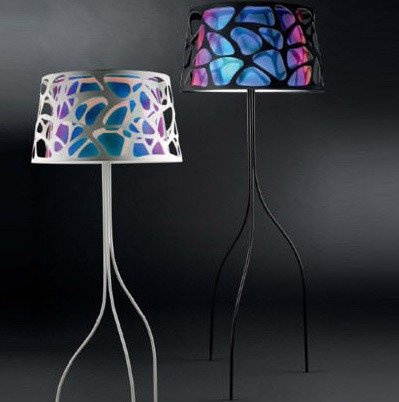 Lampa Podłogowa El Torrent ORGANIC OG.001 biała