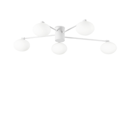 Ideal Lux Hermes Pl5 D90 Bianco Plafon 316680