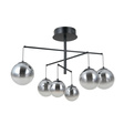Italux Plafon PND-34381-6-BK Velada 