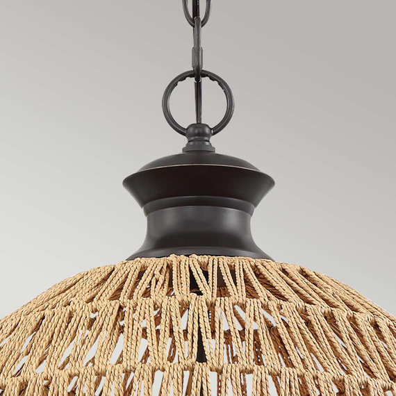 Żyrandol Elstead Lighting QZ-CASABLANCA-3P-PBZ