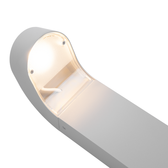 Lampa stojąca zewnętrzna 1970GR Norlys Molde z czujnikiem ruchu