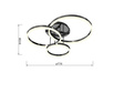 Lampa Sufitowa Wofi Perpignon 9049-405