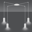 Wisząca lampa TRAKER 4 WH/WHITE biały (525/4) - Emibig