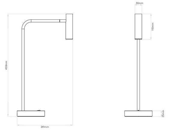 Lampa stołowa Astro Enna 4573