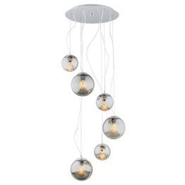 Lampa wisząca z dymnymi kulami Argon Optica 2529
