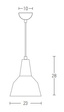 Lampa Wisząca Zambelis 180088