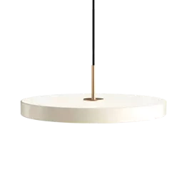 Lampa wisząca VITA Copenhagen Asteria perłowa biel