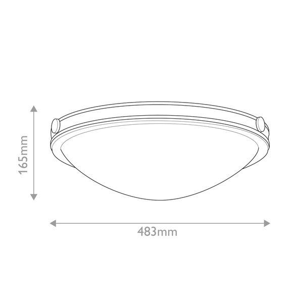 Elstead Lighting HK-COLLIER-F-M-BX Plafon