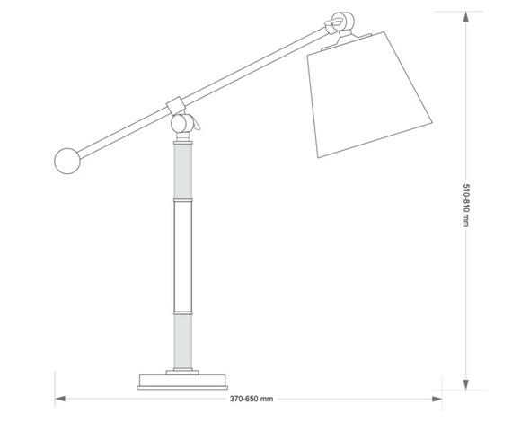 Kutek Lampa gabinetowa TAD-LG-1(P/A) Tadea