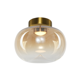 Plafoniera Milagro Vaso Amber ML1411