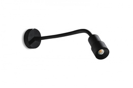 Czarny Kinkiet Azzardo Lumi AZ4561