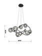 Lampa Wisząca Wofi Nancy 7014-805
