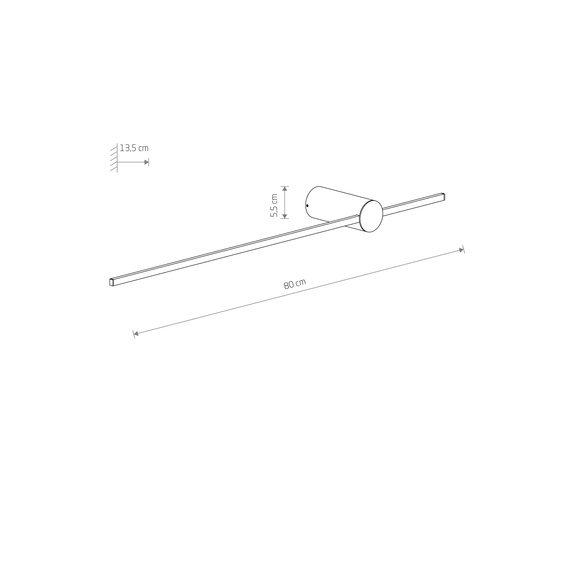 Kinkiet Nowodvorski Saber Led M 11380